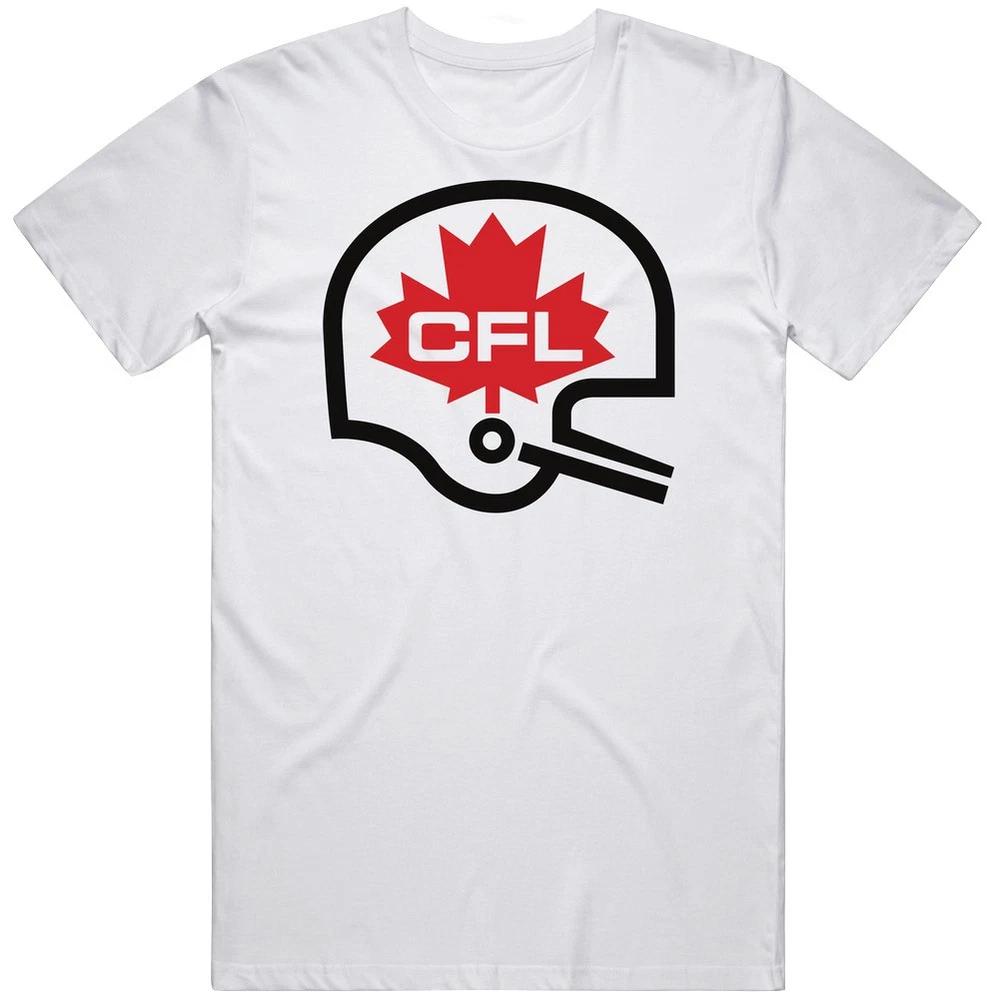 Cfl Tshirt Retro Logo Canadian Football League Canada Sports Unisex Sof S