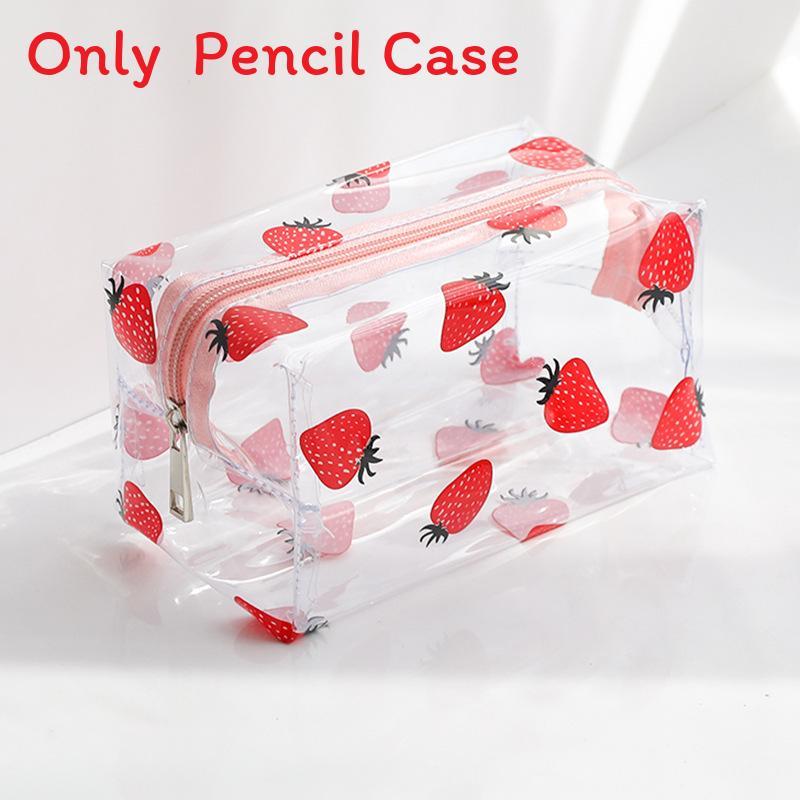 Transparent Makeup Bag With Large Capacity For Travel And Storage