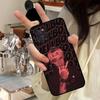 Sänger Rapper L-Lil Peep Silikon Handyhülle Für IPhone 11 12 13 14 15 16 17 Pro Max Schwarze Hülle