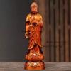 Altezza 13/17/27cm Scultura in Legno La Statuetta del Buddha Statua di Amitabha Scultura Decorazione per la Casa Artigianato in Legno Ornamento Artistico Regali