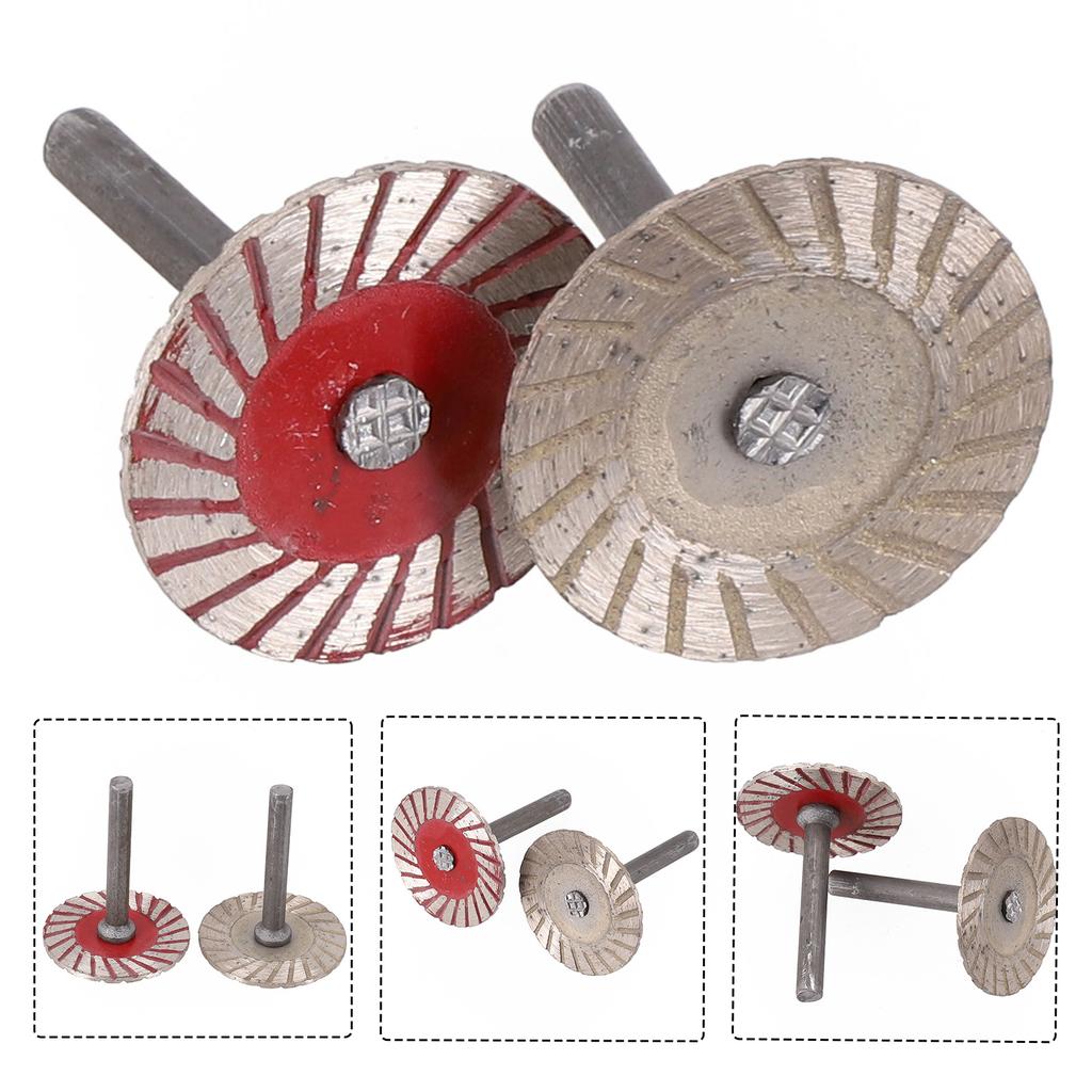 Power Tools Cutting Disc 40mm Diameter Cutting Blade Diamond With Mandrel Wood Metal Stone Circular Saw Blades