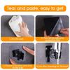 90 Degree Adjustable Shower Head Bracket Self Adhesive Bathroom Wall Mount Holder Fits Custom Angles No Drilling Needed
