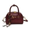 Wholesale New Design High Sense Fashion Niche Design Sense Portable Boston Bag Solid Color Versatile Messenger Women's Bag