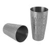 Stainless Steel Cocktail Shaker Engraved Martini Shaker Silver Japanese American Boston Bar Mixer Bottomless