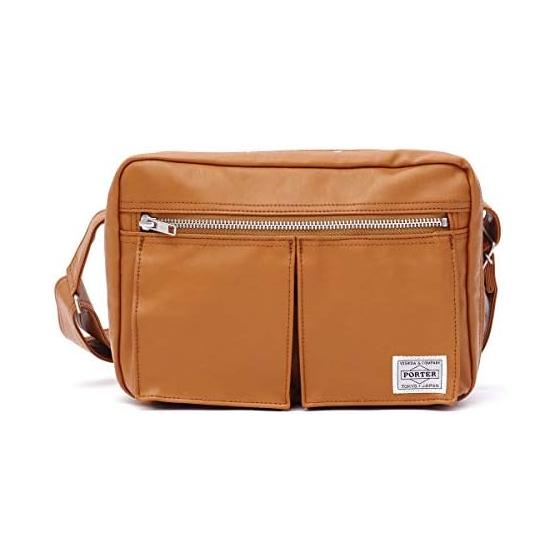 

[Porter] Shoulder Bag Men s Free Style 707-08212 Made in Japan FREE STYLE Small Canvas Leather Style