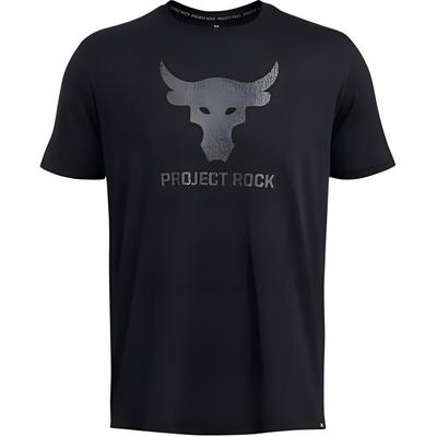 Project Rock Payoff Graphic Short Sleeve T-Shirt Men Tops Black 1383191-002