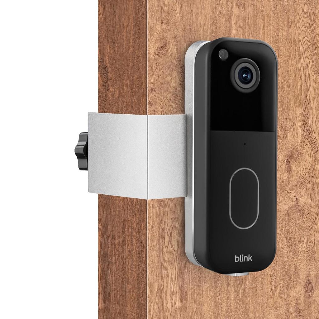 No-Punch Anti-Theft Metal Doorbell Mounting Bracket