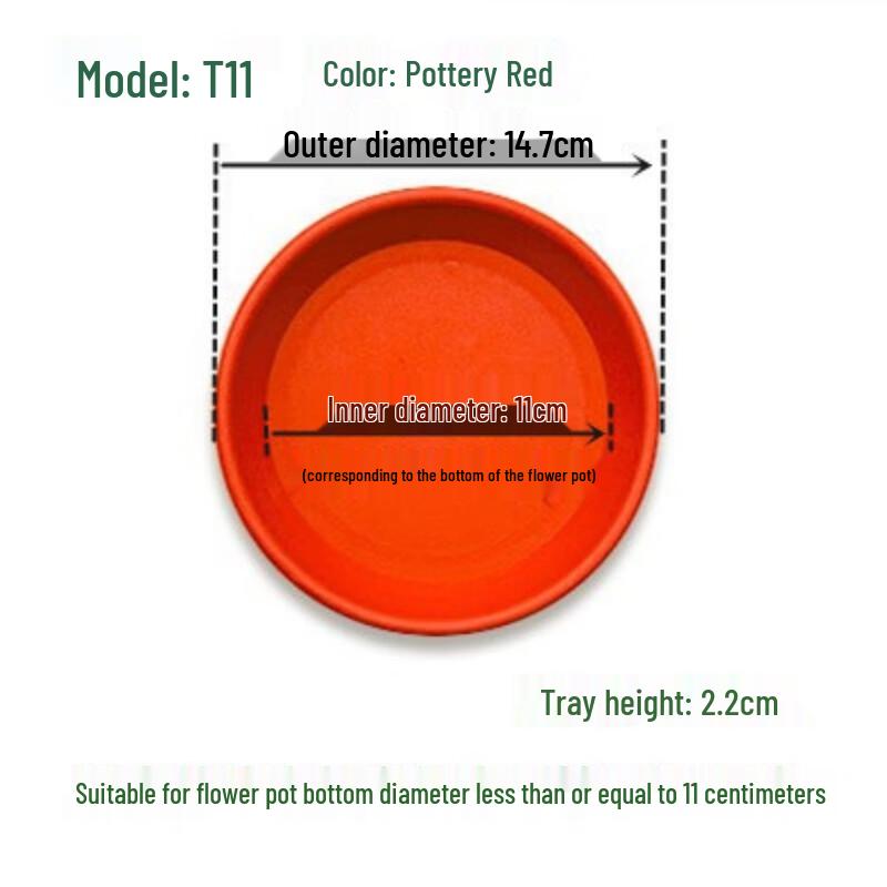 

Thickened Round Plastic Flower Pot Drip Tray