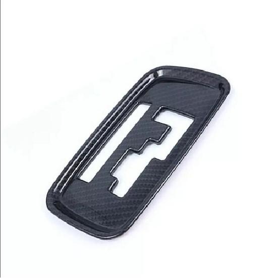 Carbon Fiber Car Gear Shift Panel Cover Trim For Mitsubishi Outlander 2013-