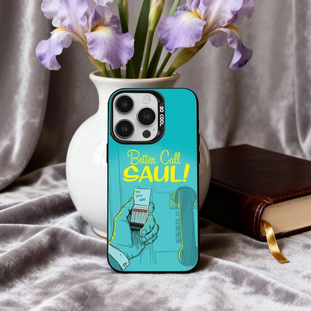 

B-Better-E Call S-Saul-L Phone Case For iPhone17,16,15,14,13,12,11 Plus,Pro Max Black Candy silver phone case iPhone15plus
