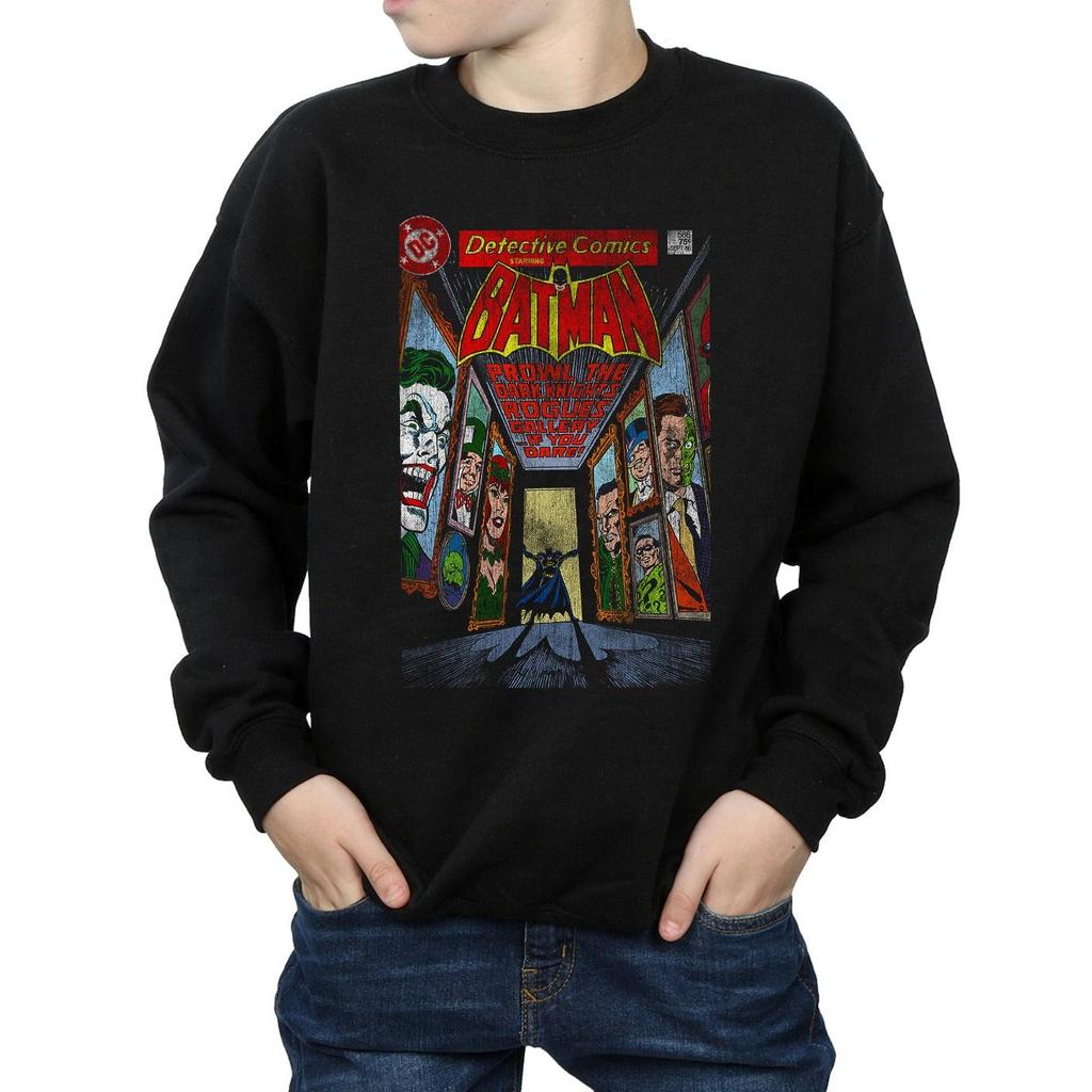 DC Comics Boys Batman Rogues Gallery Cover Sweatshirt
