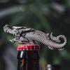 Dragon Bottle Opener Solid Arowana Brass Pendant Keychain Gothic Punk Accessory Men Gifts Bar Portable Tool Bottle Opener
