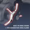 Fishing Reel Casting Reel Baitcaster 7.6:1 High Speed Reel with Magnetic Brake for Left Hand