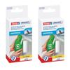 Tesa Hook and Loop Tape Strong Self-Adhesive Industrial Hook and Loop Black 1M X 25Mm X 3