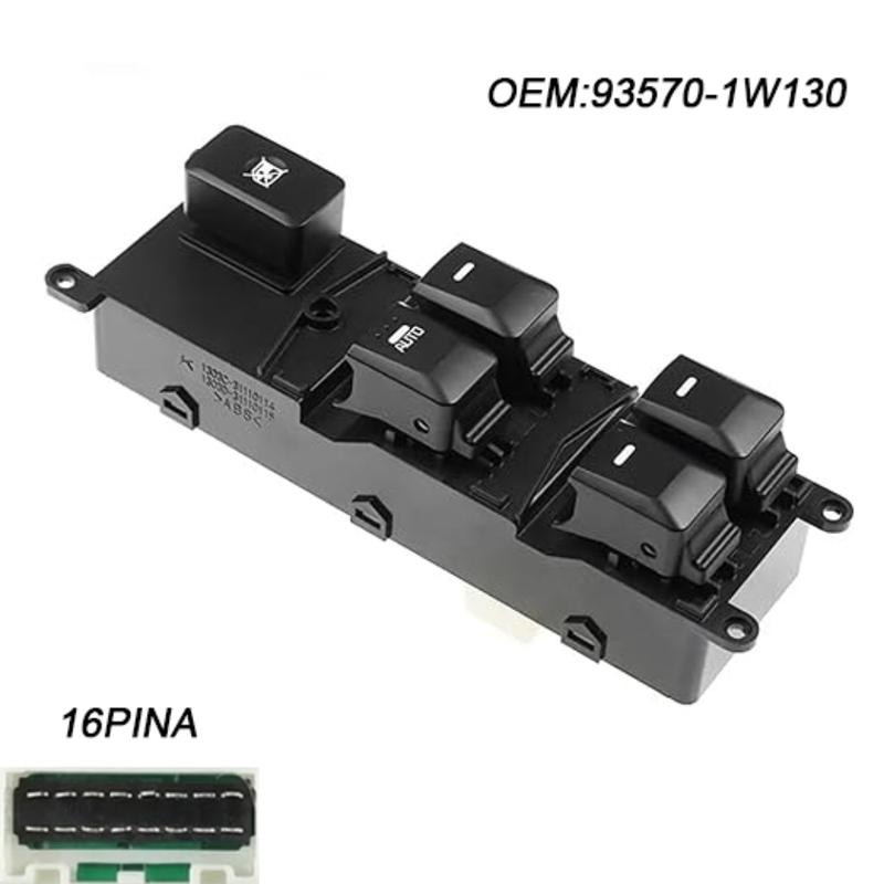 93570-1W130 Electric Power Master Window Switch For Kia RIO III (UB) 2012~2016 Front Left Lifter Control Button Car Accessories
