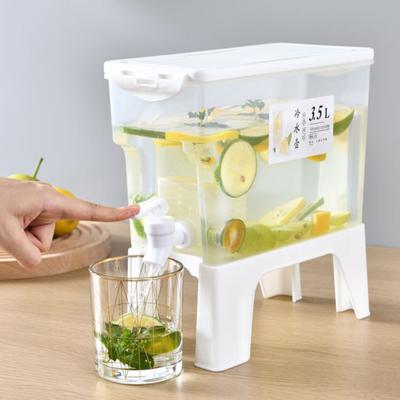 1 Set Kalter Wasserkocher, erhöhter Boden, Küchenversorgung, glatte Wasserabgabe, Limonade, Getränke, transparente Abgabe
