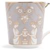 [Officially Imported] Wedgwood Renaissance Gray Accent Mug, Approx. 300ml, Wedding Gift, Product Number 1076486