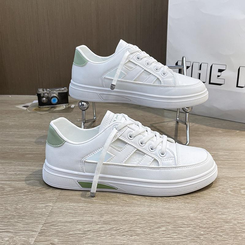 

Little white shoes women s 2025 new summer flat baseplate shoes mesh breathable versatile niche casual sports shoes 40