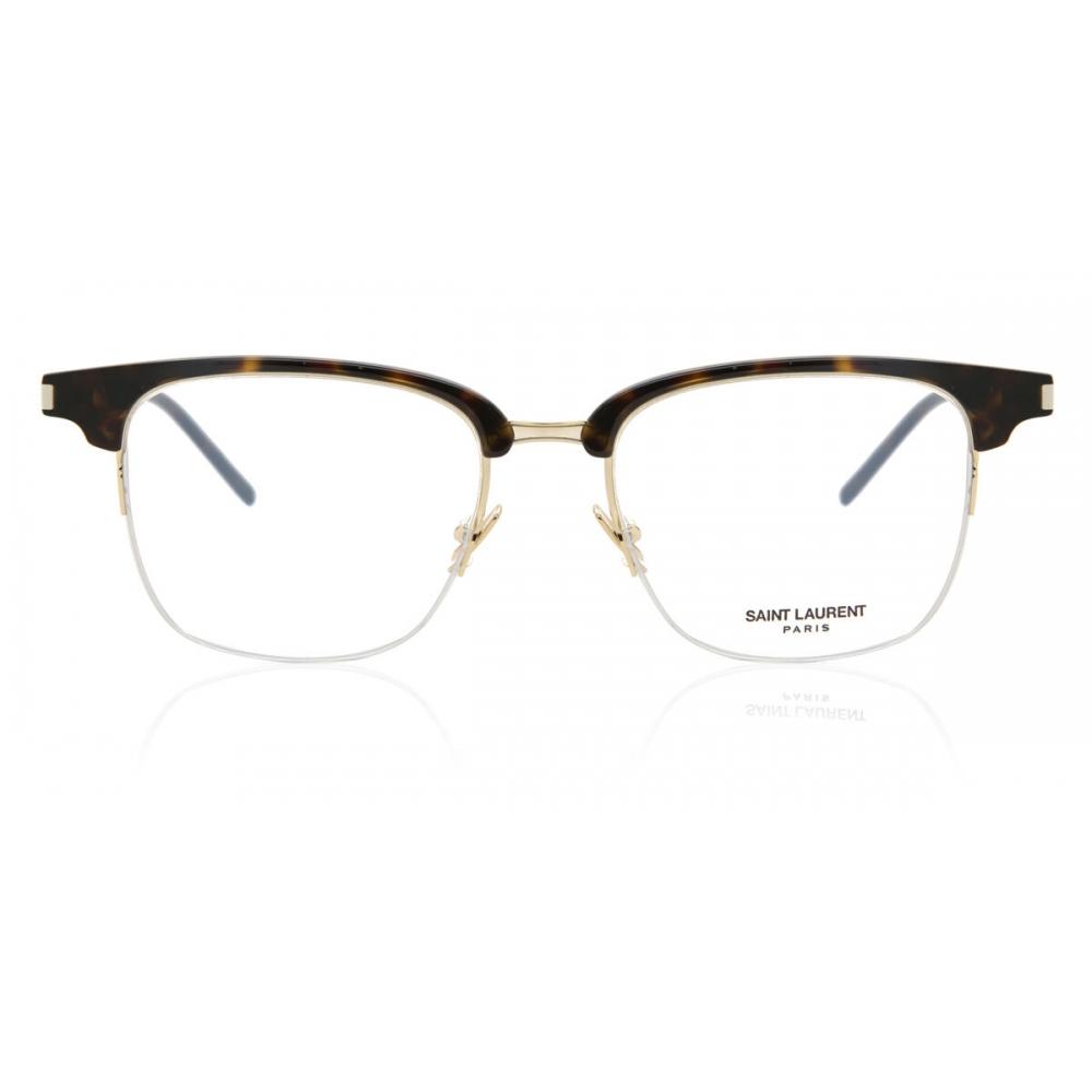 

Saint Laurent Sl 189 Slim 002 Unisex Eyeglasses Tortoiseshell/51