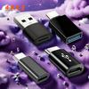 4PCS USB Adapter: USB-A To USB-C, USB-C To USB-A, USB-C To Lightning F(Charge), USB-C To Micro USB F - OTG for IPhone/MacBook/Samsung/Laptop