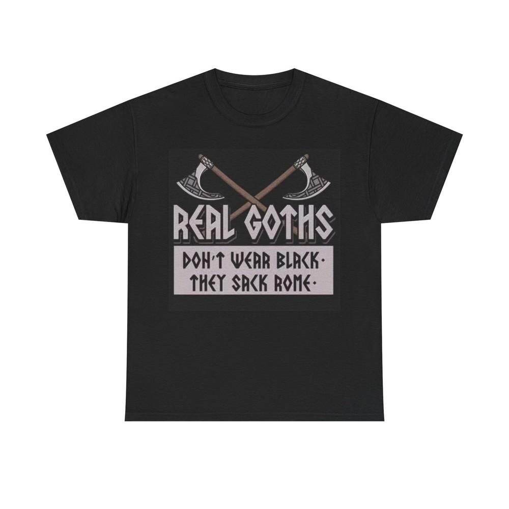 Настоящая Готическая Смешная Футболка ТОПОР Готическая Комедия Подарок Унисекс Тяжелый Хлопок S
