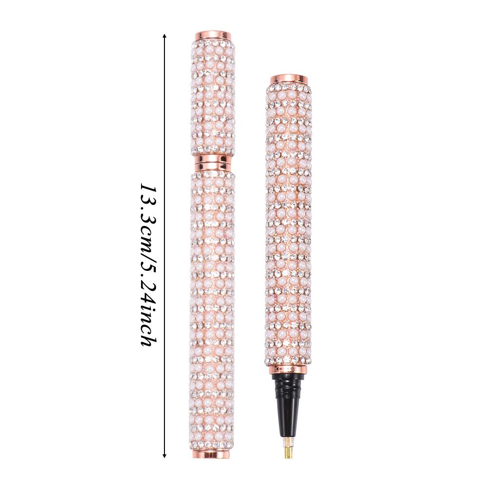 1PcNew Glitter 5D Diamond Painting Pen Sparkle Point Drill Pens Cross Stitch Embroidery DIY Craft Nail Art Diamond Painting Tool