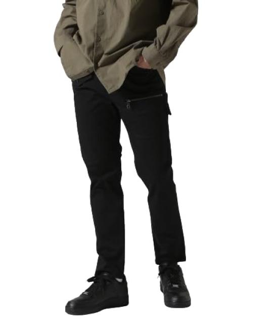 

AVIREX STRETCH DOBBY 8-POCKET PANT 783-4910002 men s L black чёрный