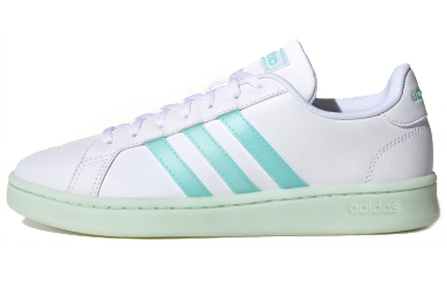 Adidas Grand Court  White Bahia Mint  Women s FW5901 36⅔