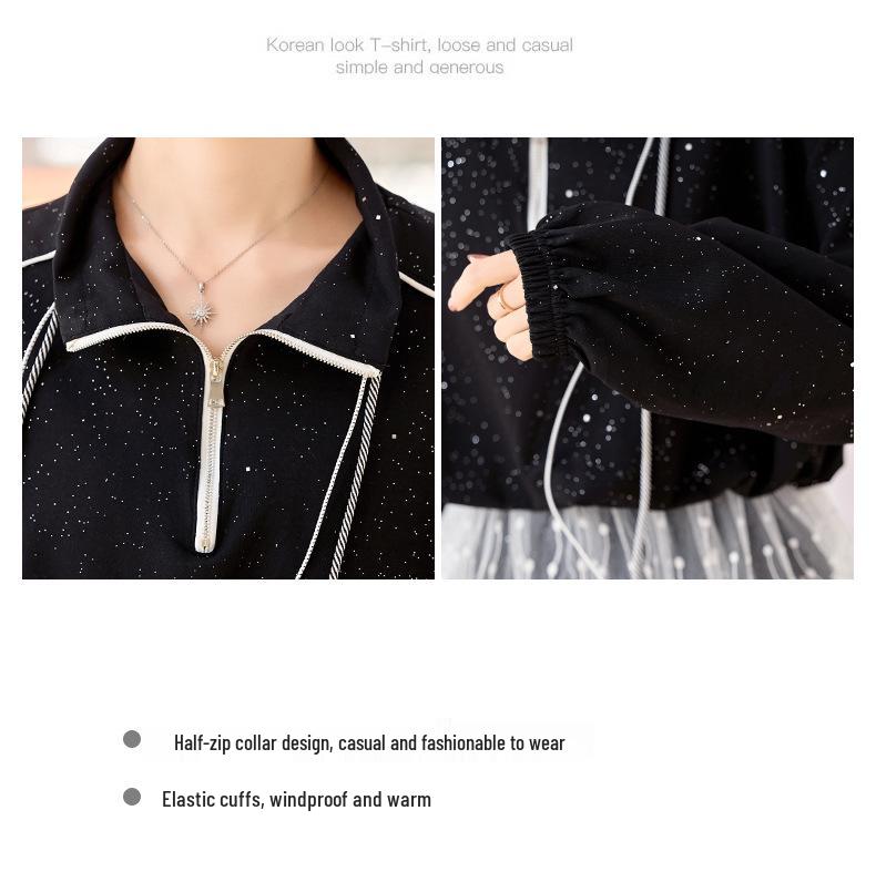 2025 Spring Fashion Lace-Trim Jacket & Wide-Leg Pants Set RX9210