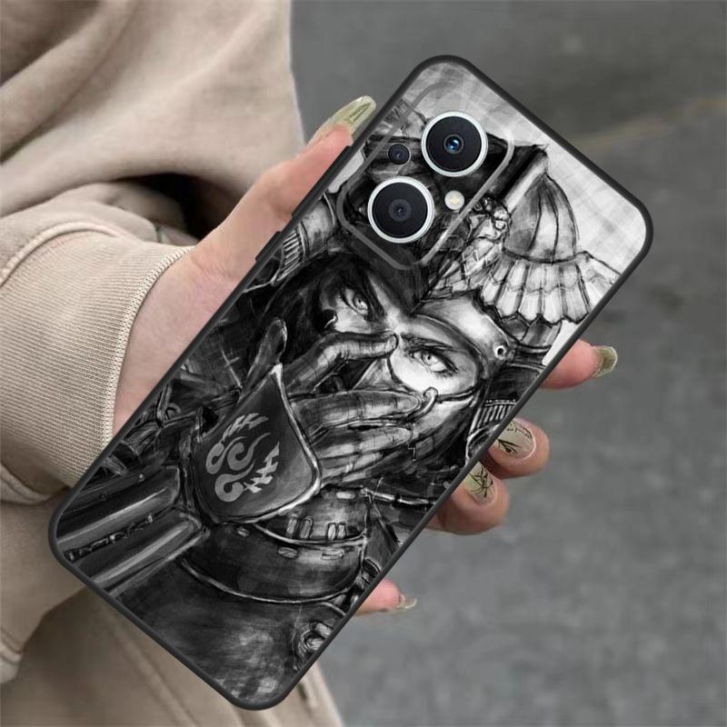 Japan The Samurai Ninja Case For OPPO Reno 7 8 Lite 10 11 12 13 14 Pro 8T 12F 13F 14F OPPO Find X8 X6 X9 Pro Cover