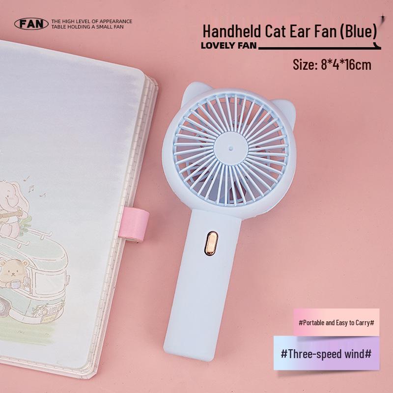 High-Power Portable Handheld Fan: Outdoor Dormitory & Home Use
