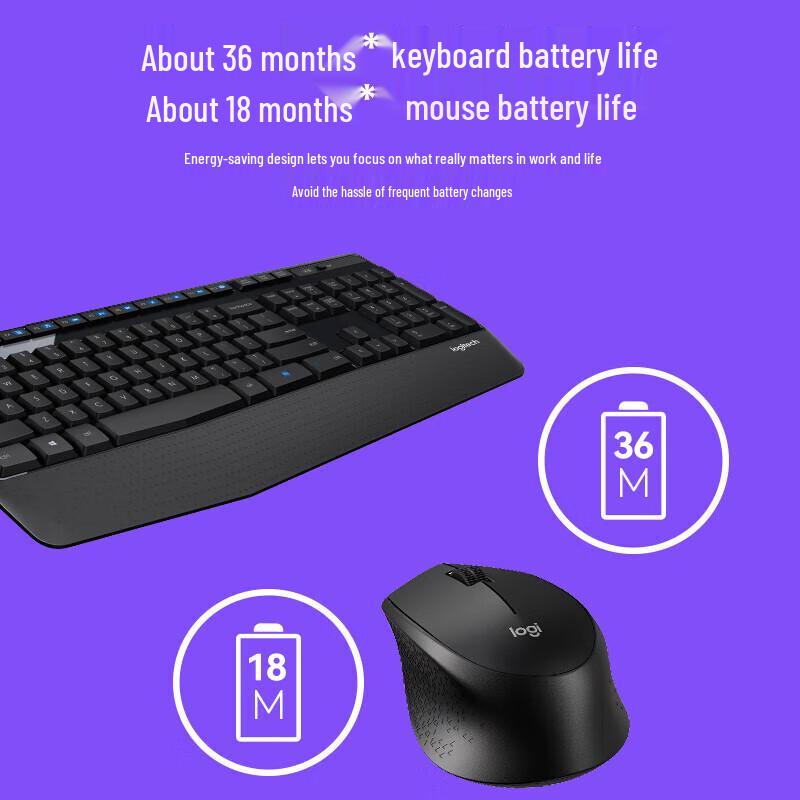 Logitech MK345 Wireless Keyboard and Mouse Combo