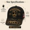 USA - Memorial Printed Hat Men's Old Soft Top Baseball Cap Duck Tongue