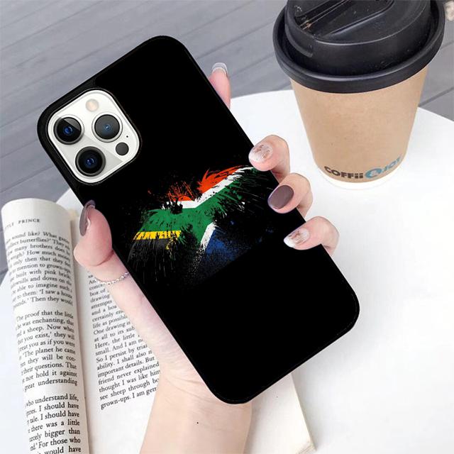 South Africa Flag Phone Case For iPhone 17 Air 14 15 16 16e 13 12 Max Cover For Apple iPhone 17 Air 11 Pro Max Plus Coque