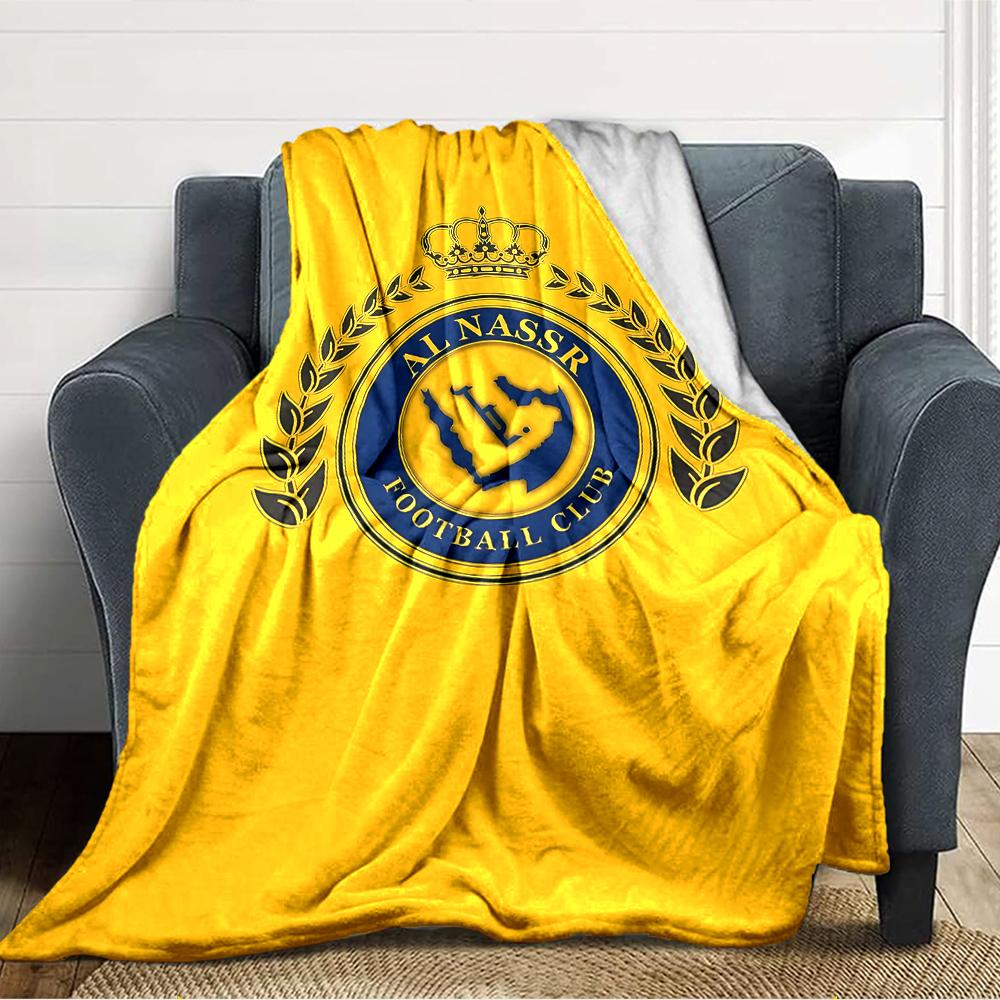 1pc Football Team (27) Blanket, Gift, for Men and Women, Soft Blanket, Good for Sofa Bed Couch Travel, Lightweight Flannel Blanket