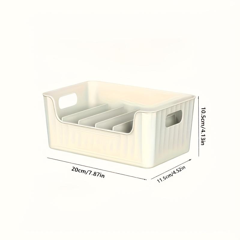 Compartment Detachable Spice Rack Large Capacity for Fridge Cabinet & Countertop Seasoning Storage Practical Storage Box