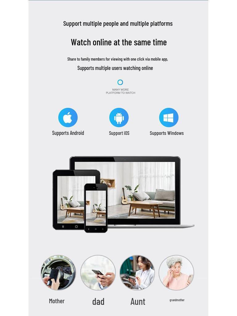 E27 Light Bulb Surveillance Camera: 360° HD WiFi, Night Vision, 5G