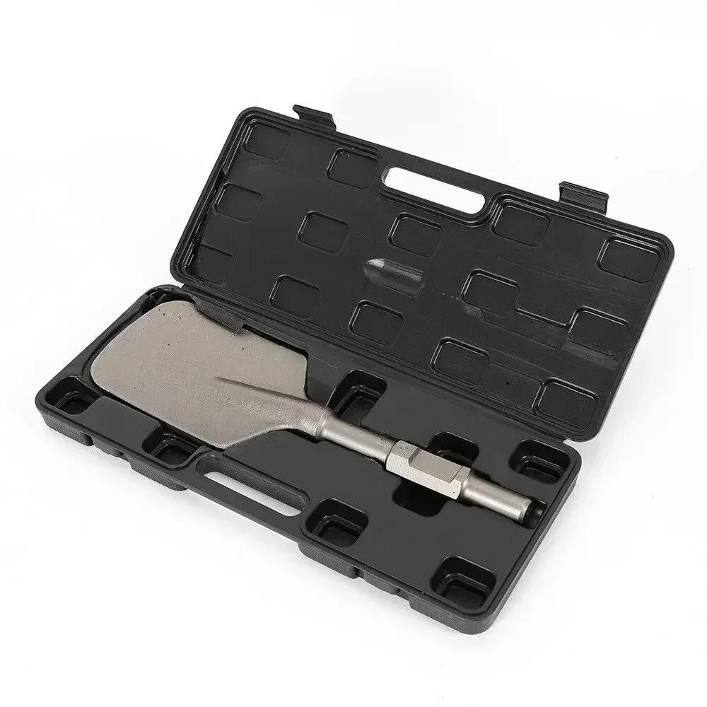 

Chrome Steel Clay Shovel, Clay Shovel for Jackhammer Handles, Edge Shovel for Electric Breakers серебряный