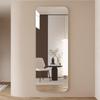 Self-Adhesive Round Corner Full-Length Wall Mirror