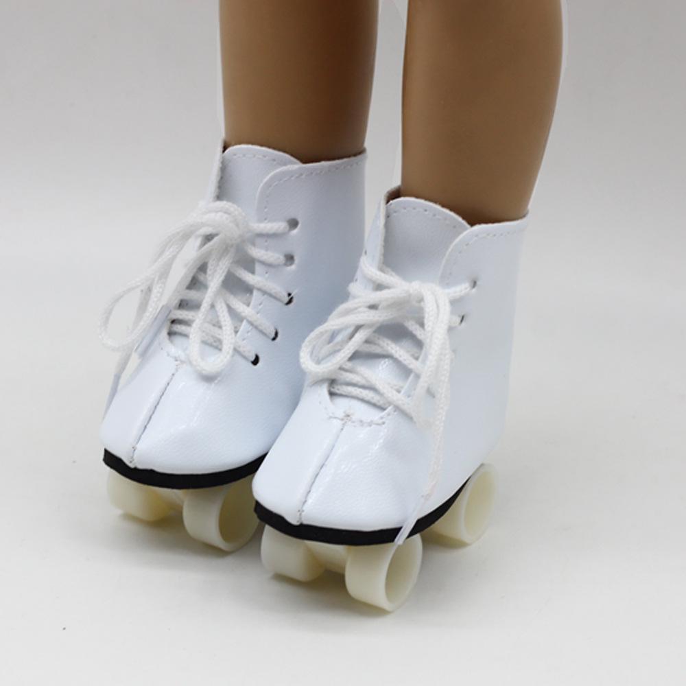 Puppen Zubehör Schuhe Rollschuhe Sport Schuhe 7cm Lang Keine. 266