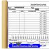 LISM Basketball & Volleyball Game Score Sheets (2 Pcs)