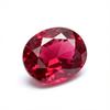 Natural Red Ruby Loose Gemstone 13.75 Ct Oval Cut Blood for Jewelry Making and Gem Collections