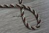 6mm-8mm Colored Decorative Three-Strand Cushion Bolster Rope for Sofa and Curtains