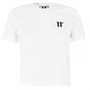 11 Degrees Womens/Ladies Logo Crop T-Shirt