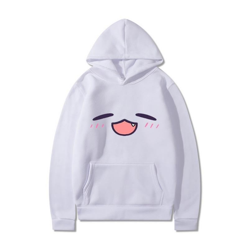 Tako Takodachi Face Hoodies Anime Hololive Hoodies Men's and Women's Sweatshirts