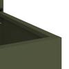 Garden Privacy Screen Canvas Olive Green 50 X 150 Cm