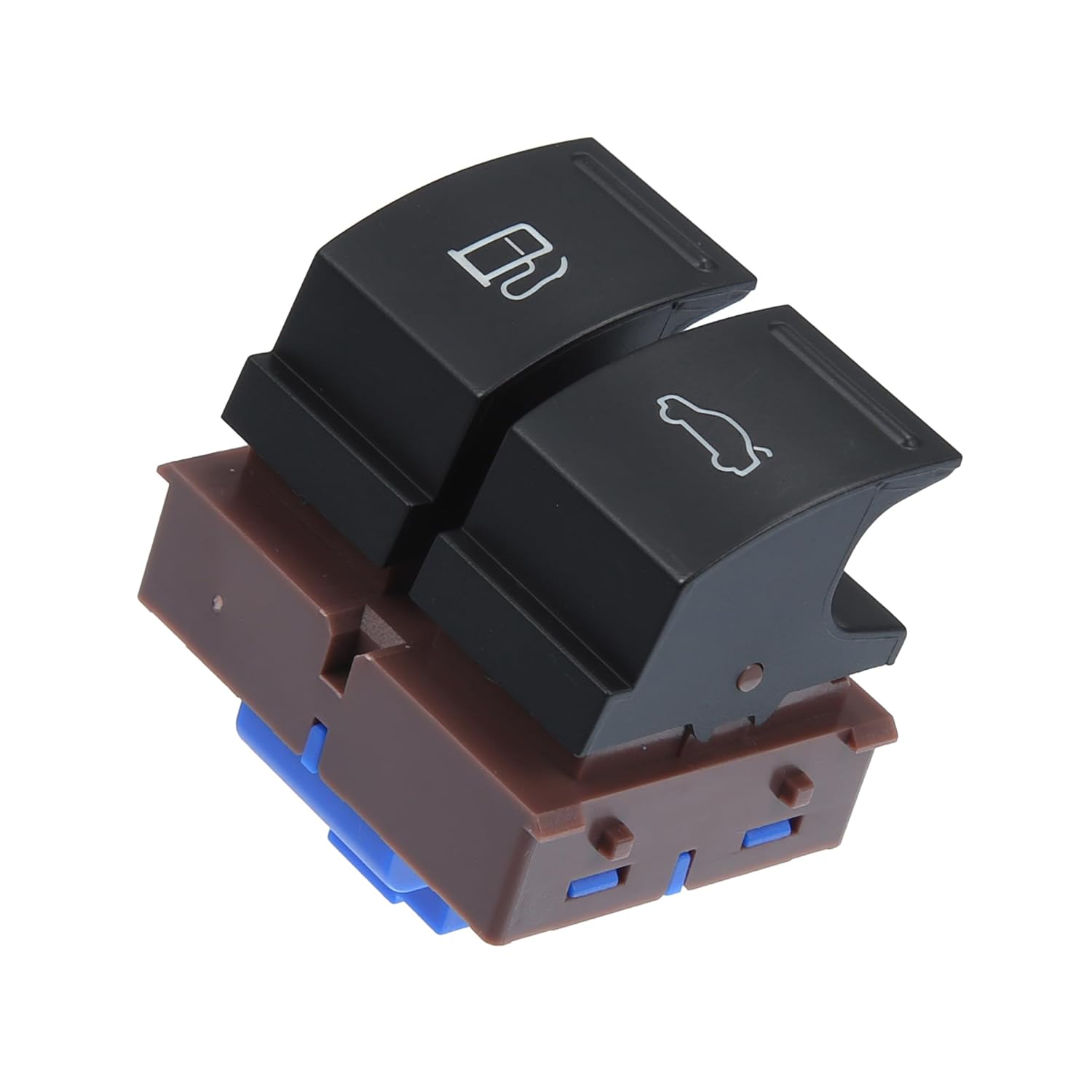 Fuel Door Trunk Lid Open Button Switch, Fuel Tank Door Trunk Lid Release Button Switch No.3C0959903B/3C0959903BREH for VW CC 2009-2017 Black, 1 Pc