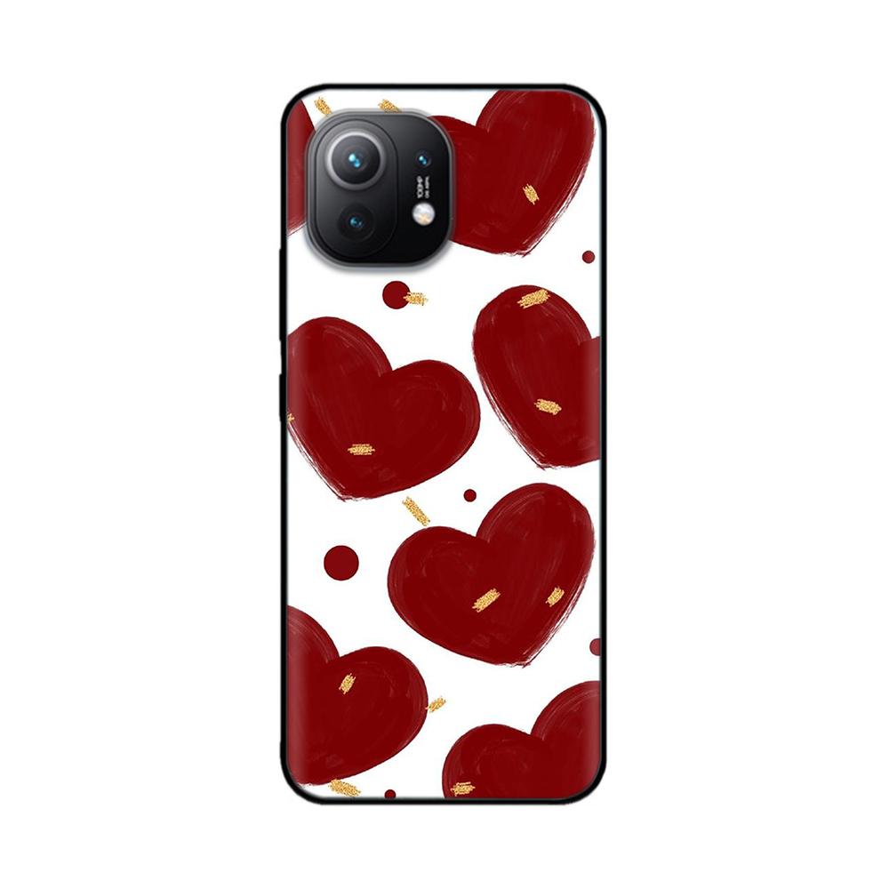 Phone Case For Xiaom Mi 11 Lite Case Soft Silicone Shockproof Back Cover For Xiaomi 11 Lite 11Lite 5G NE Protective Shell Fundas