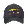Colombia Voetbalwedstrijd Baseballpetten Verweerd Katoen Usa Canada Mexico Voetbal Snapback Pet Unisex Dames Petten Pet