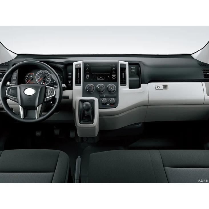 For Toyota HiAce Sixth Generation (H300) - Carbon Fiber Style Door Window Armrest Cover Switch Panel Trim